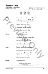 Ashes Of Love Guitar and Fretted sheet music cover